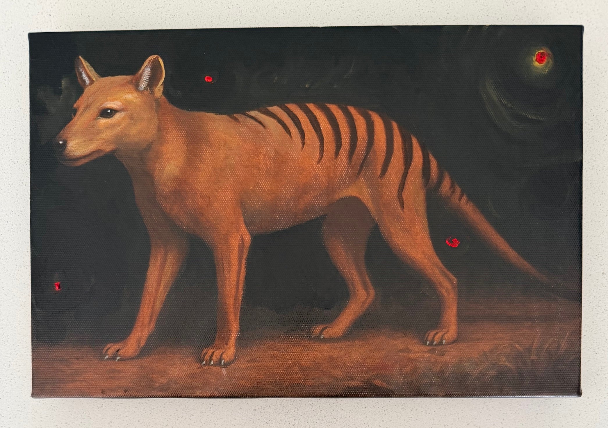 Portrait Of A Thylacine