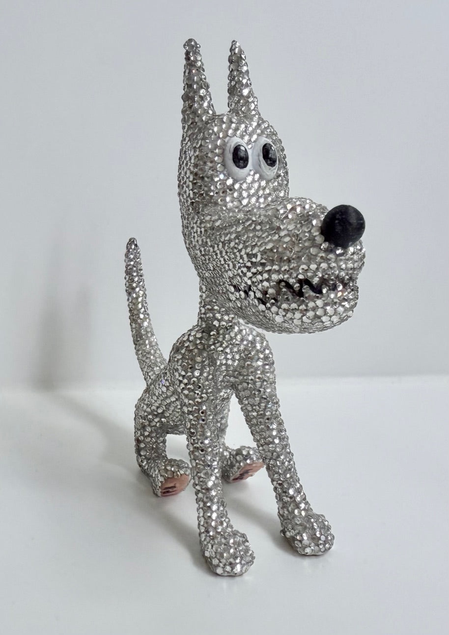 Diamond Dog – Swarovski Crystals