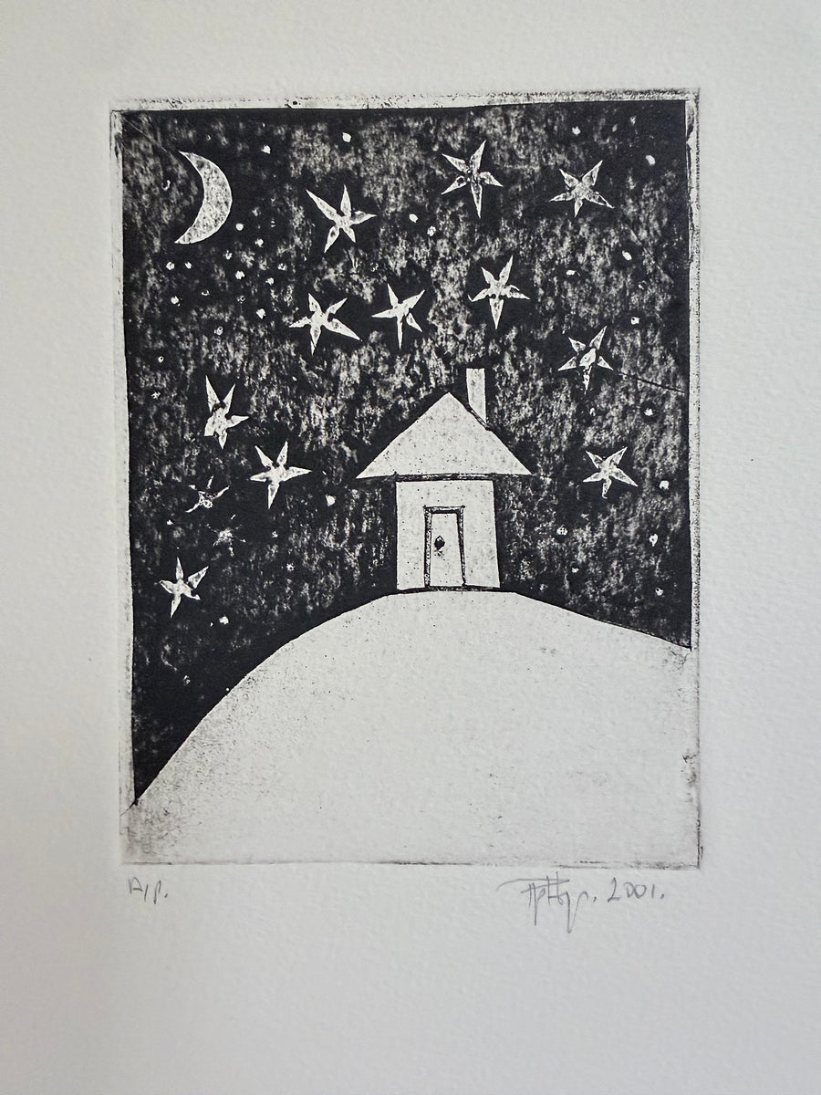 House Under Stars, Print